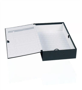 Concord Classic Box File Foolscap Black PK5