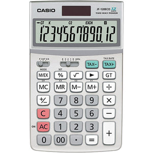 Casio JF-120ECO 12-Digit Desktop Calculator