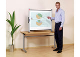 Nobo 125cm Portable Desktop Projection Screen