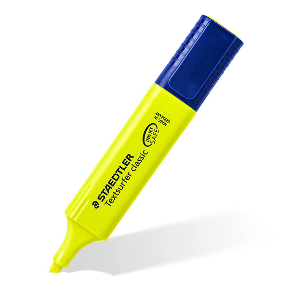 Staedtler Textsurfer Marker Fluo Yellow Pack 10