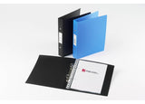 Rexel Budget Ring Binder PP 2-OR 25mm A4 Black PK10