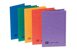 Europa Square Cut Folder Foolscap Assorted 4820Z (PK50)