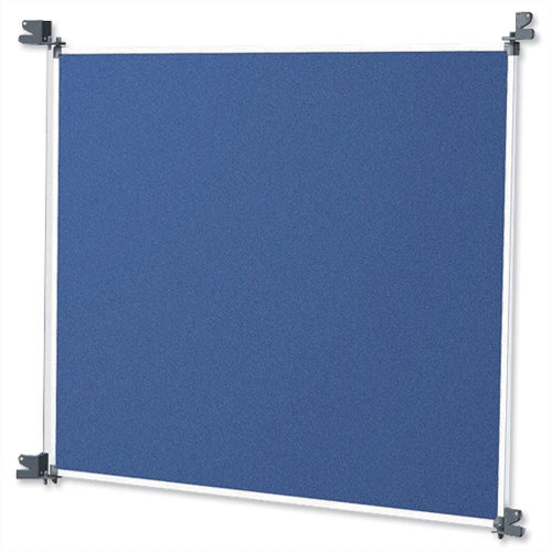 Nobo New Modular Felt Display Panel A1 Blue and Grey