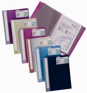 Snopake Lite Display Book 40 Pockets A4 Astd PK12