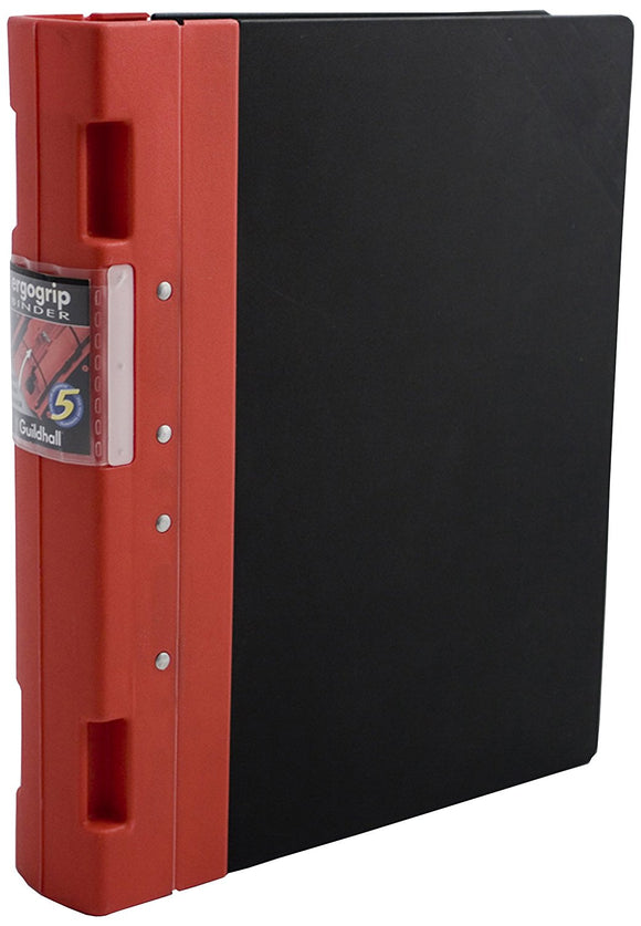 Guildhall GL Ergogrip Ring Binder 2-Ring 55mm A4 Red PK2