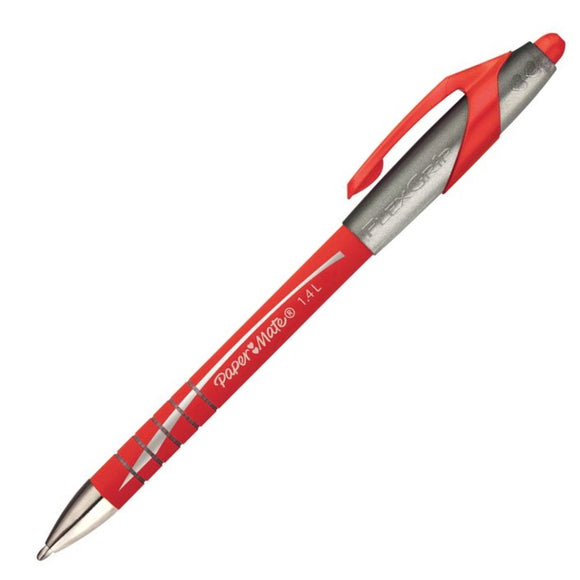 PaperMate Flexgrip Elite Retractable Large Tip 1.4 RD PK12