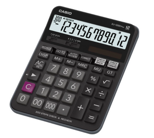 Casio DJ-120D Plus Desktop Calculator Black