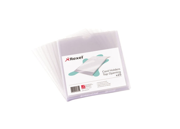 Rexel Nyrex Card Holder 152x102mm 12030 (PK25)