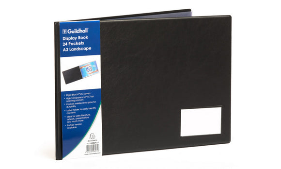 Goldline A3 Display Book Landscape 24 Pockets