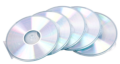 Fellowes CD Case Round Slim Clear 9834201 (PK5)