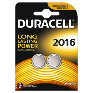 Duracell Lithium Coin 3V 2016 2PK