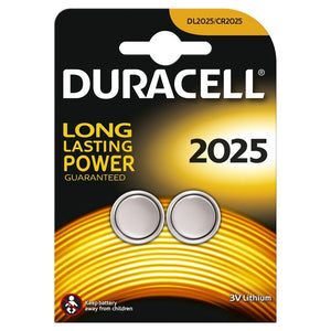 Duracell Lithium Coin 3V 2025 2PK