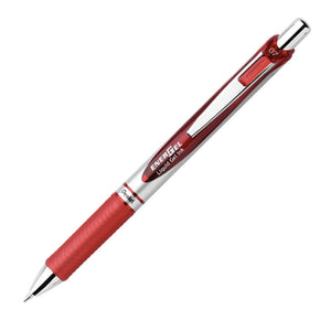 Pentel Energel XM Retractable Needlepoint 0.5mm Red PK12