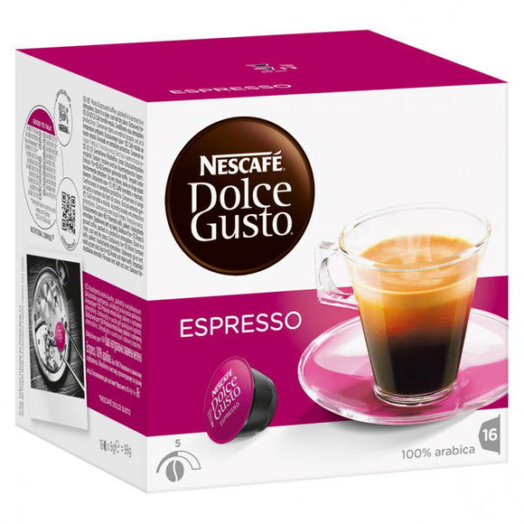 Nescafe Dolce Gusto Exspresso 16 capsules (Pack 3)