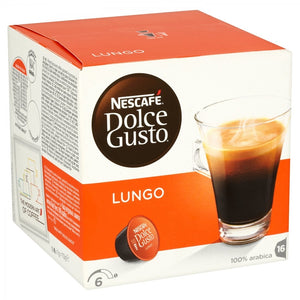 Nescafe Dolce Gusto Cafe Lungo 16 capsules (Pack 3)