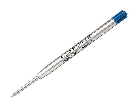 Parker Quinkflow Ball Pen refill Medium Blue Blister PK1