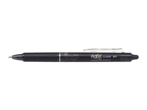 Pilot FriXion Click 0.7mm Black Erasable PK12