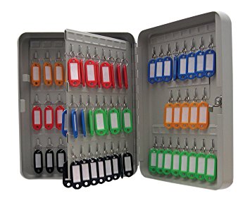 Value Key Cabinet Steel GY Lock and Wall Fixings 160 Keys
