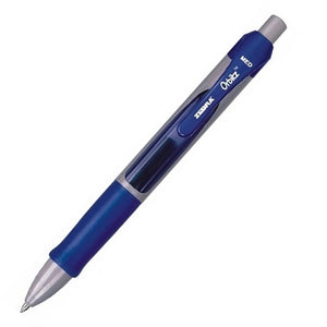 Zebra Orbitz Retractable Rollerball Gel Ink 0.7mm Blue PK12