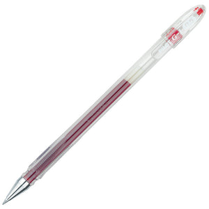 Pilot G105 Red Gel Rollerball 0.5mm tip PK12