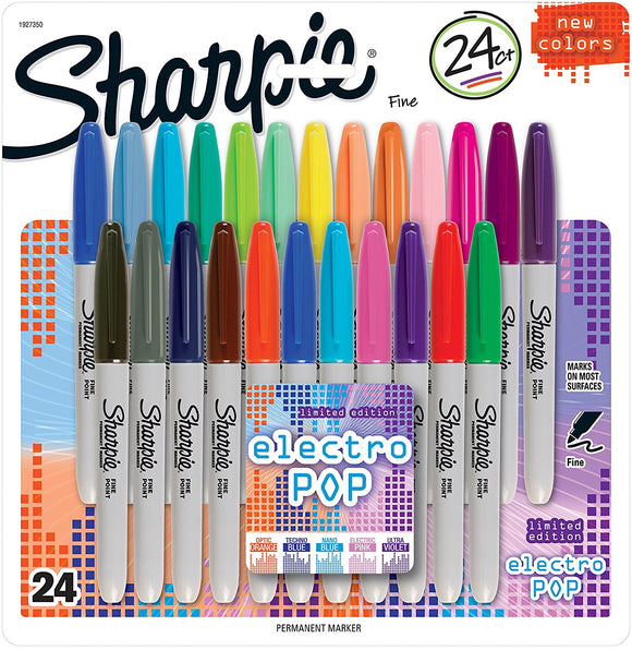 Sharpie Permanent Marker Assorted PK24