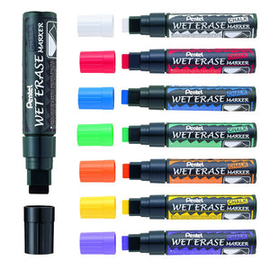 Pentel Jumbo Chalk Maker Assorted PK7