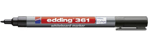 Edding 361 Whiteboard Marker Bullet Tip 1mm Line Black PK10