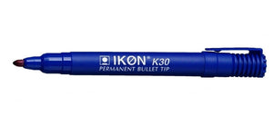 Value Permanent Marker Bullet Tip Blue (PK10)