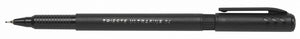 Value Fineliner Pen Black 0.4mm Pack of 12