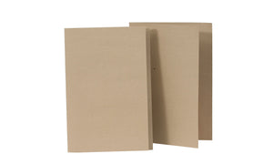 Value Square Cut Folder Kraftliner Foolscap Buff PK100