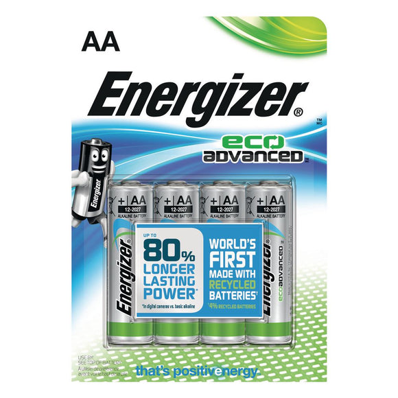 Energizer EcoAdvanced E91/AA PK4