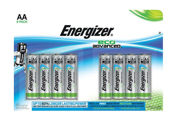 Energizer EcoAdvanced E91/AA PK8