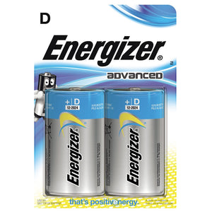 Energizer Advanced E95/ D PK2