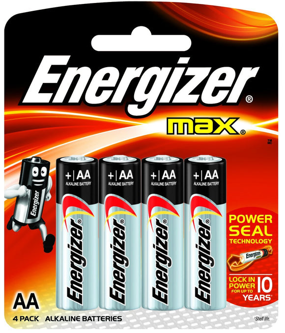 Energizer MAX E91/AA PK4