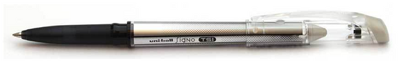 Uni Ball Signo TSI Erasable Rollerball Pen Black PK12