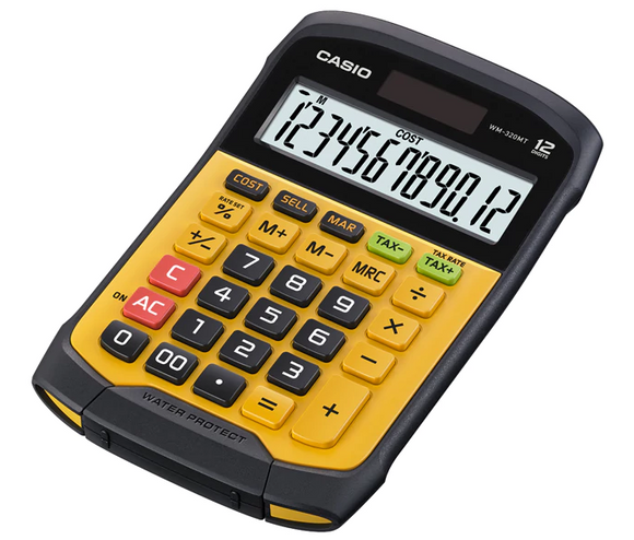 Casio WM-320MT 12 Digit Desktop Calculator