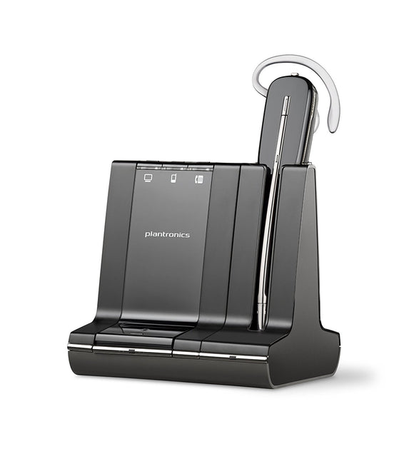 Plantronics Savi W740M Convertible 3 In 1 Wireless Headset