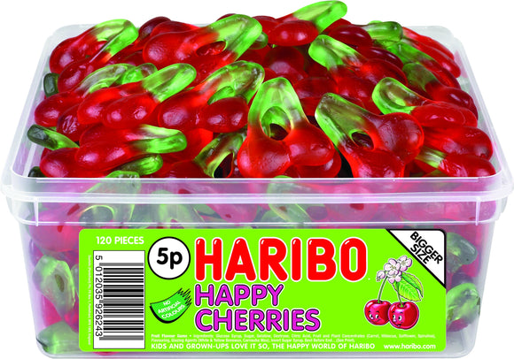 Haribo Happy Cherries Tub 120