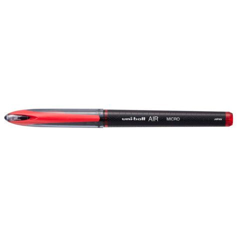 Uni Ball 188 Micro Air Rollerball Pen Red PK12