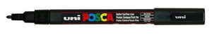 Posca PC-3M Marker Fine Black PK1