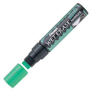 Pentel Wet Erase Pentel Chalk Marker Green Chisel tip PK12