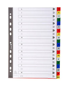 Exacompta 20 Part Printed PP Index