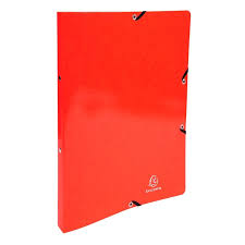 Iderama 2-Ring Binder w/Elastic 32x25cm 15mm Spine Red PK20