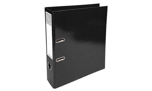 Iderama Lever Arch File 32x30cm 70mm Spine Black PK10