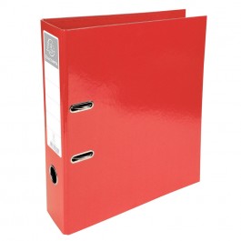 Iderama Lever Arch File 32x30cm 70mm Spine Red PK10