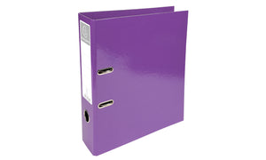 Iderama Lever Arch File 32x30cm 70mm Spine Purple PK10