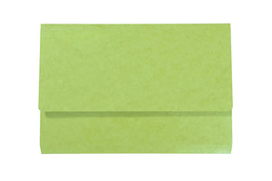 Iderama Foolscap Pocket Wallet - Lime Green PK10