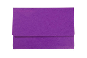 Iderama Foolscap Pocket Wallet - Purple PK10