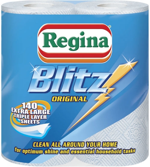 Regina Blitz 3 Ply Kitchen Roll 3 For the price of 2