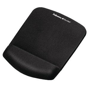 Fellowes PlushTouch Mousepad Wrist Support Black